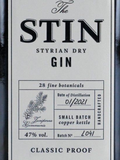 Stin Styrian Dry Gin