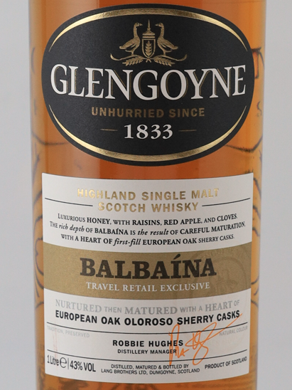 Glengoyne Balbaina Oloroso Sherry