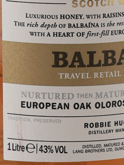 Glengoyne Balbaina Oloroso Sherry