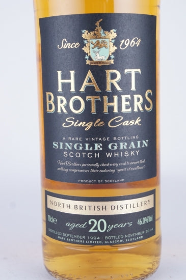 Hart Brothers Finest Collection North British 20 Years 1994
