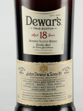 Load image into Gallery viewer, Dewar's 18 Years