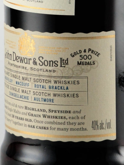 Dewar's 18 Years