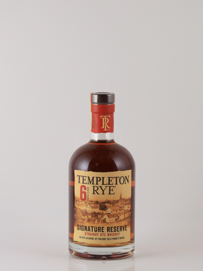 Templeton Rye 6 years old bottle