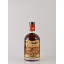 Templeton Rye 6 years old bottle