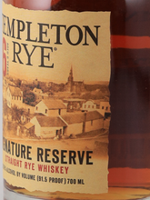 Load image into Gallery viewer, Templeton Rye 6 years old bottle