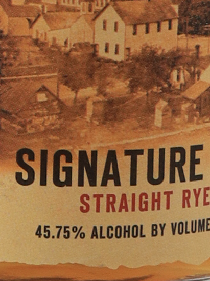 Templeton Rye 6 years old bottle