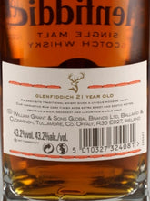 Load image into Gallery viewer, Glenfiddich 21 Years Reserva Rum Cask Finish Old Label