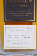 Load image into Gallery viewer, Helsinki Whiskey Rye Malt #6