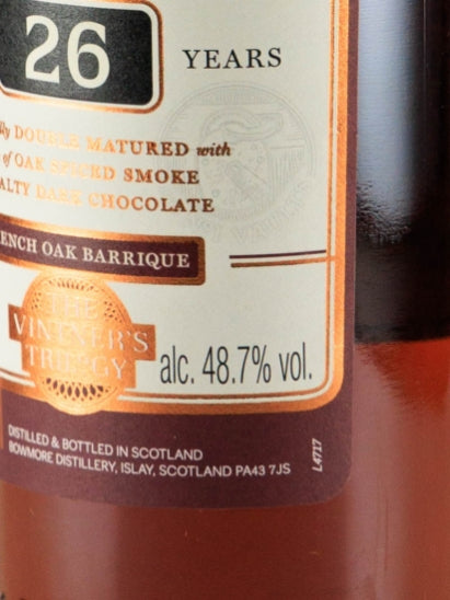 Bowmore 26 Years Vintner's Trilogy