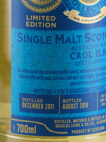 Provenance Coastal Collection Caol Ila 6 Years 2011