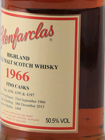 Glenfarclas 1966 Fino Cask 150th Anniversary