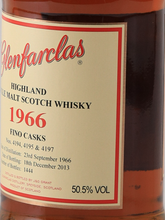 Load image into Gallery viewer, Glenfarclas 1966 Fino Cask 150th Anniversary