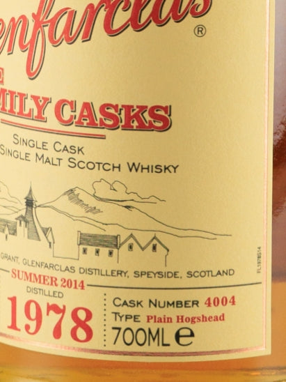 Glenfarclas Family Cask 1978/2014