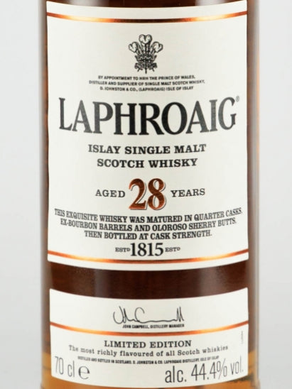 Laphroaig 28 Years Limited Edition