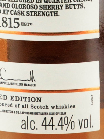 Laphroaig 28 Years Limited Edition