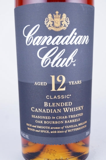 Canadian Club Classic 12 Years