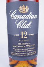 Load image into Gallery viewer, Canadian Club Classic 12 Years