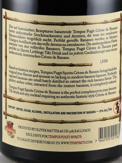 Tempus Fugit Creme de Banana