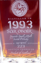 Load image into Gallery viewer, Kingsbury Sarobair Glenlivet 25 Years 1993