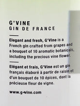Load image into Gallery viewer, G'Vine Gin Floraison