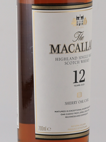 The Macallan 12 Years Sherry Oak