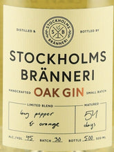 Load image into Gallery viewer, Stockholm Branneli Oak Gin