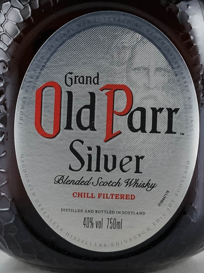 Old Parr Silver