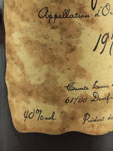Load image into Gallery viewer, Louis De Lauriston Donfrontais 1972 Old Label