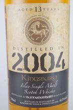 Load image into Gallery viewer, Kingsbury Gold Bunnahabhain 13 Years 2004