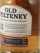 Load image into Gallery viewer, Old Pulteney 12 Years