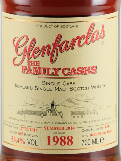 Glenfarclas Family Cask 1988/2014