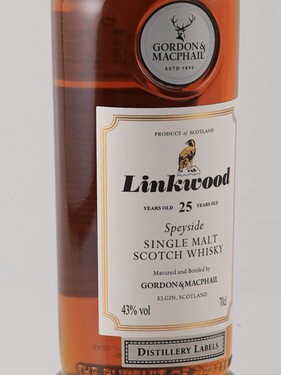 Gordon & MacPhail Distillery Label Linkwood 25 Years 2020 Release
