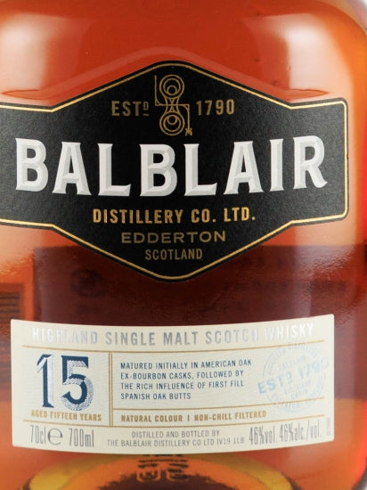 Balblair 15 Years