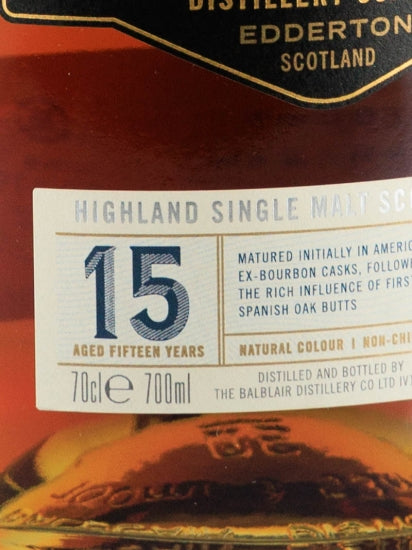 Balblair 15 Years