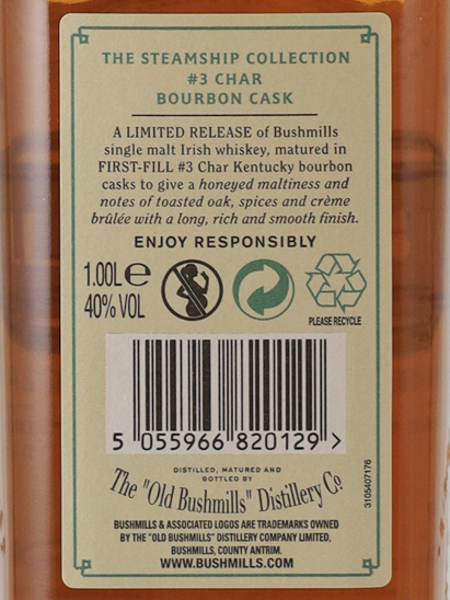 Bushmills Steamship Bourbon Cask