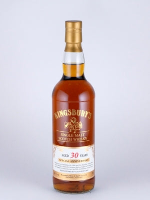 Kingsbury 30th Anniversary Speyside Single Malt 30 Years 1988