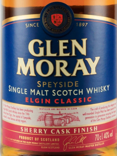 Glenmorangie Sherry Cask Finish Old Label