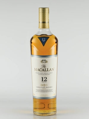 The Macallan 12 Years Triple Cask 750ml