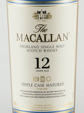 Load image into Gallery viewer, The Macallan 12 Years Triple Cask 750ml