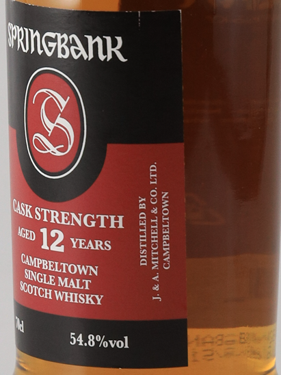 Springbank 12 Years Cask Strength 2018