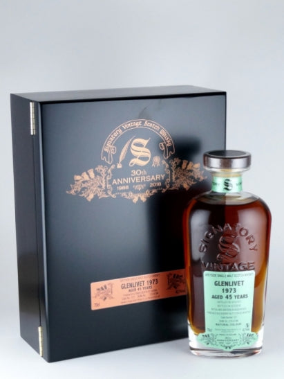 Signatory Glenlivet 45 Years 1973 30th Anniversary