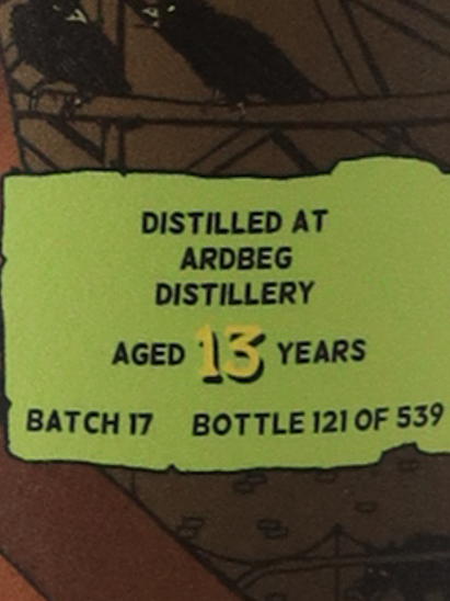 Boutique Whiskey Ardbeg 13 Years 2005 Batch 17