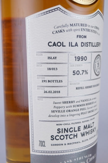 Connoisseur's Choice Cask Strength Caol Ila 28 Years 1990