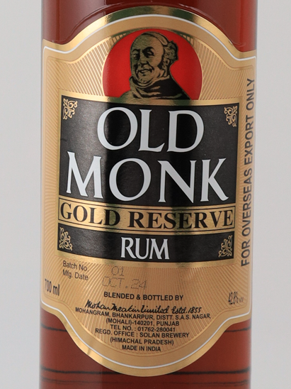 Old Monk 12 Year Gold Reserve