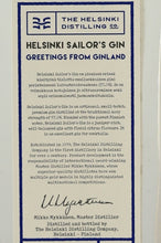 Load image into Gallery viewer, Helsinki Sailors Gin