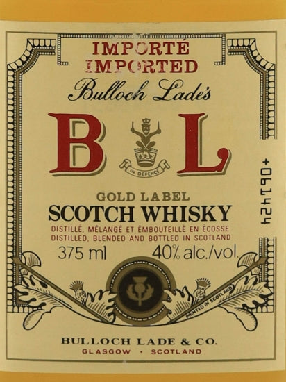 Bulloch Lade's Gold Label