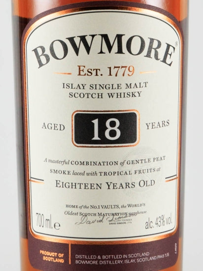 Bowmore 18 Years