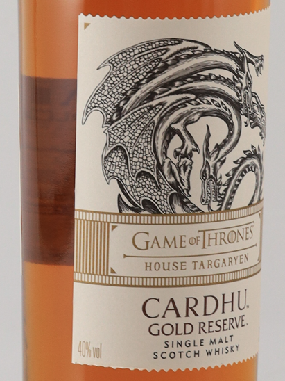Cardhu Gold Reserve Game of Thrones