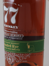 Load image into Gallery viewer, 77 Whiskey Bonded Rye
