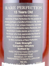 Load image into Gallery viewer, Rare Perfection 15 Years Cask Strength